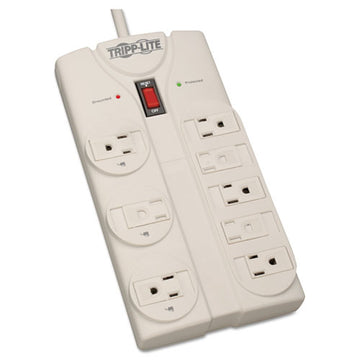 Tripp Lite Protect It! Surge Protector, 8 Outlets, 8 Ft Cord, 2160 Joules, Rj11, Dark Gray freeshipping - TVN Wholesale